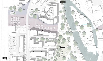 Lageplan Stadteingang